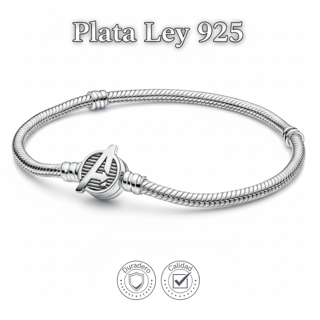 Pulsera de Plata estilo Snake
